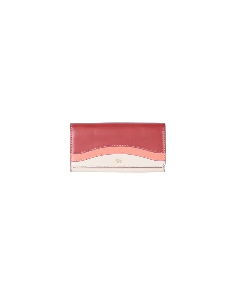 See by Chloé Kleinlederwaren - Brieftaschenauf YOOX.COM Bordeaux
