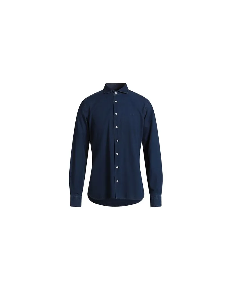 Hackett TOPS - Jeanshemdenauf YOOX.COM Marineblau