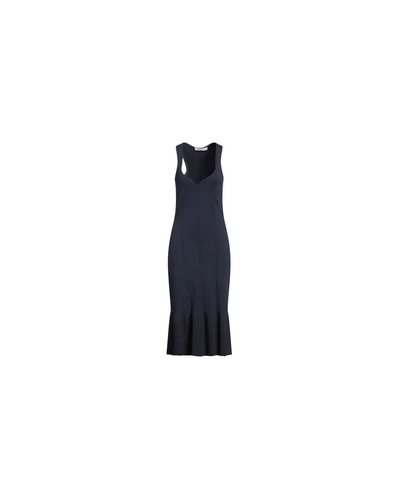 Philosophy Di Lorenzo Serafini KLEIDER - Midi-Kleiderauf YOOX.COM Marineblau