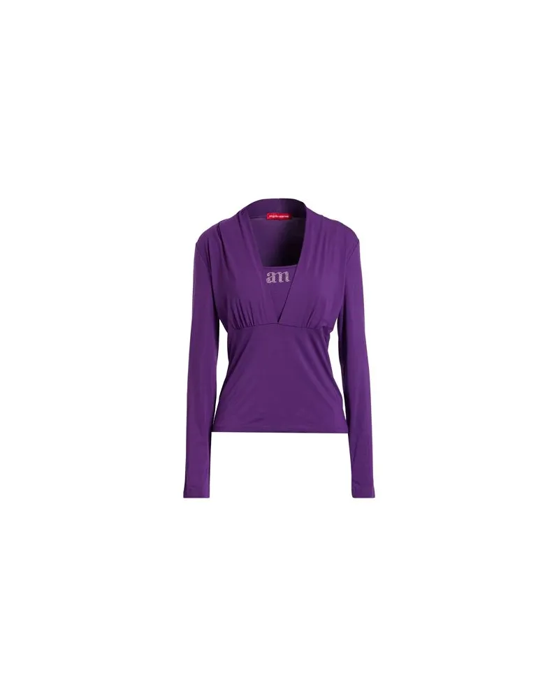 Angelo Marani TOPS - T-shirtsauf YOOX.COM Violett