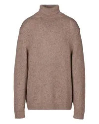 Massimo Alba Rollkragenpullover Kamel