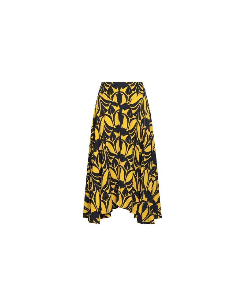 La DoubleJ HOSEN & RÖCKE - Midi-Röckeauf YOOX.COM Gelb