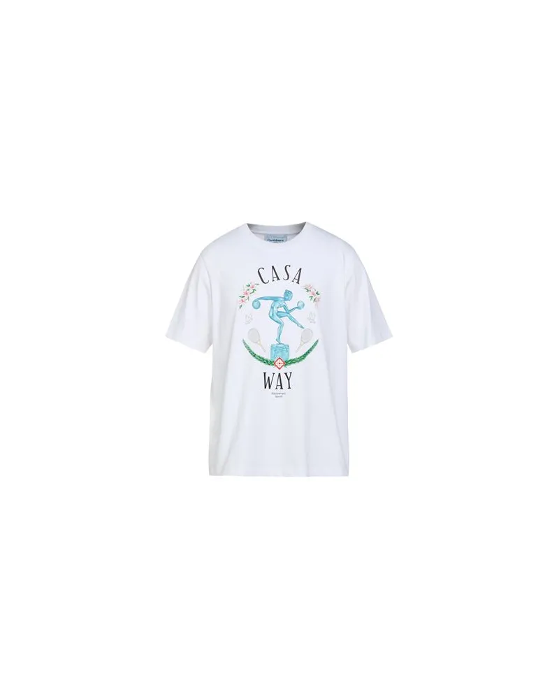 Casablanca Paris TOPS - T-shirtsauf YOOX.COM Weiß