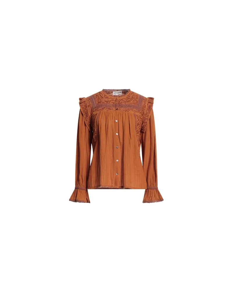 Antik Batik TOPS - Hemdenauf YOOX.COM Lederfarben