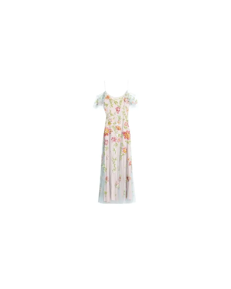 Blumarine KLEIDER - Maxi-Kleiderauf YOOX.COM Himmelblau