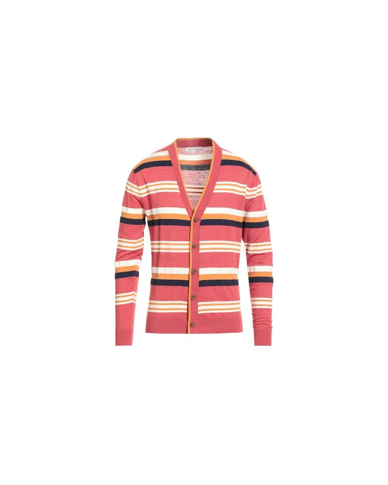 Kitsuné STRICKWAREN - Strickjackenauf YOOX.COM Ziegelrot