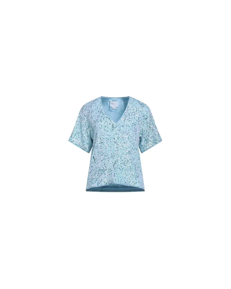 Isabelle Blanche TOPS - T-shirtsauf YOOX.COM Himmelblau