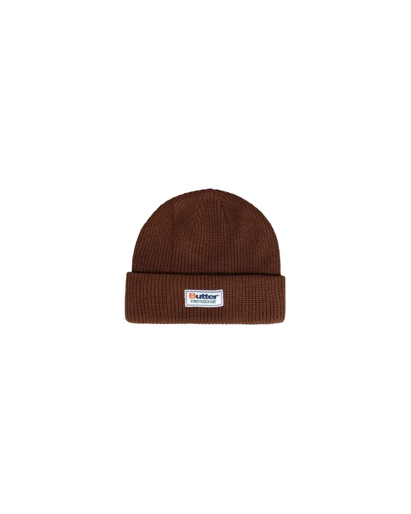 Butter Goods Internationale Beanie  - Internationale Beanie - ACCESSOIRES - Mützen & Hüteauf YOOX.COM Schokobraun