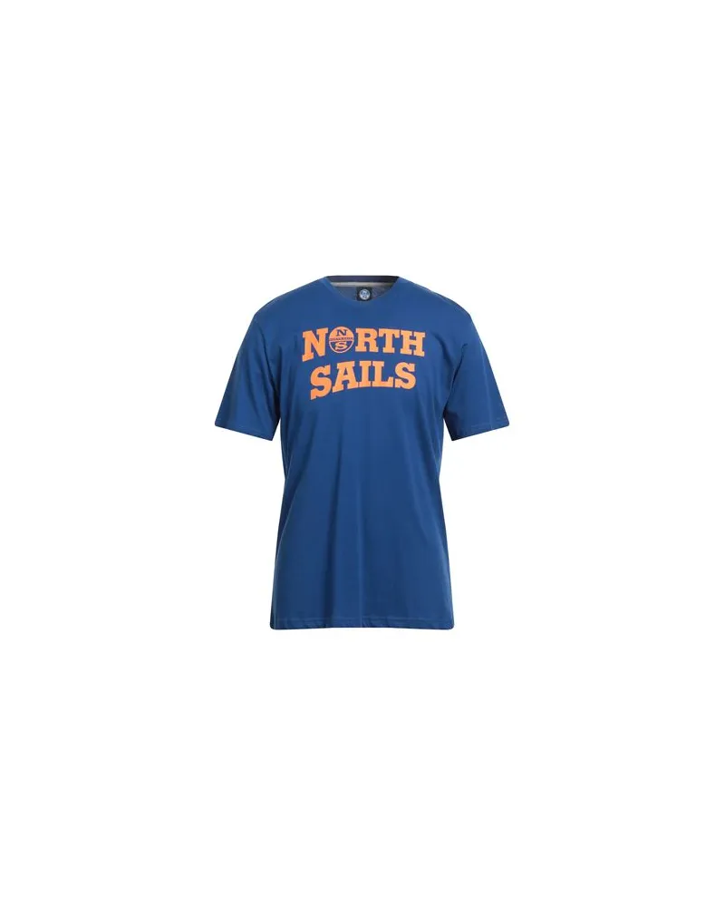 North Sails TOPS - T-shirtsauf YOOX.COM Blau