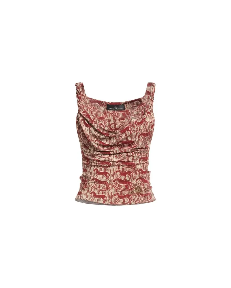 Vivienne Westwood TOPS - Topsauf YOOX.COM Ziegelrot