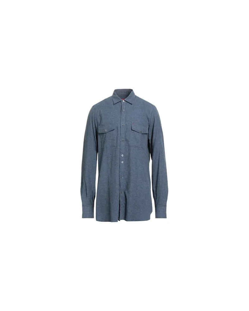 Isaia TOPS - Hemdenauf YOOX.COM Taubenblau