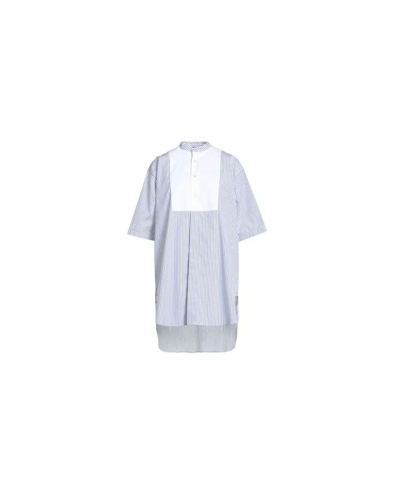 PLAN C TOPS - Hemdenauf YOOX.COM Blau