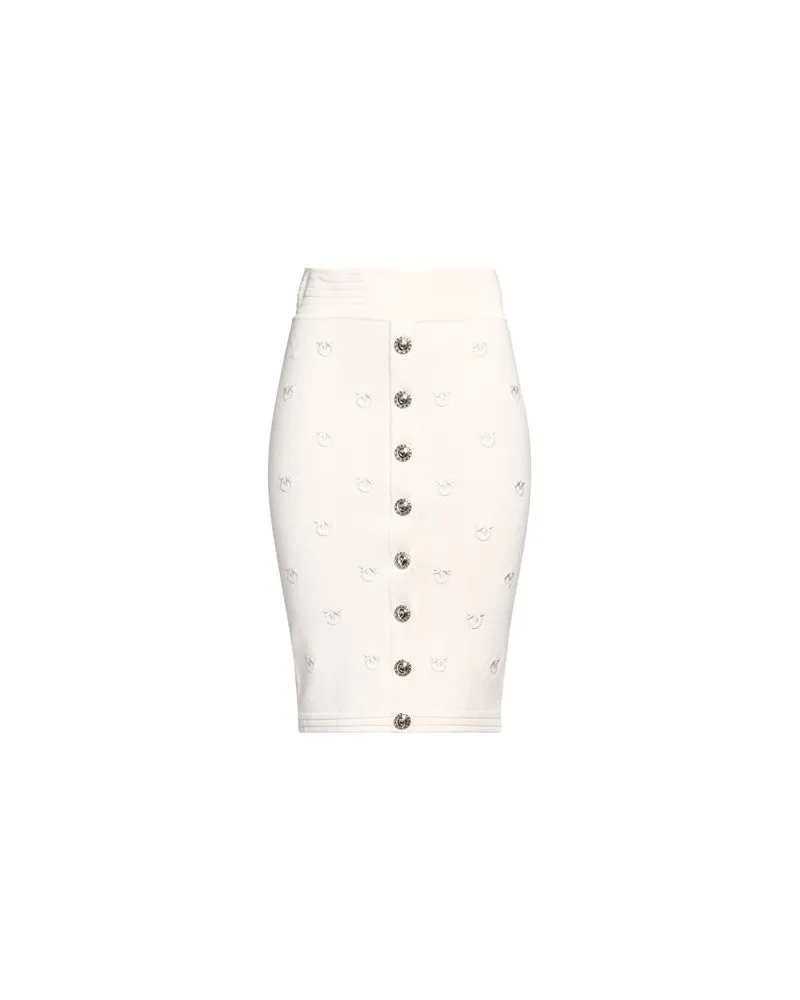 Pinko HOSEN & RÖCKE - Midi-Röckeauf YOOX.COM Cremeweiß