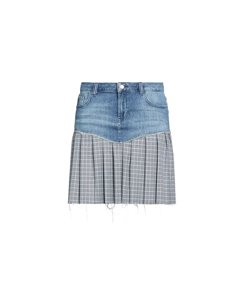 Liu Jo HOSEN & RÖCKE - Jeansröckeauf YOOX.COM Blau