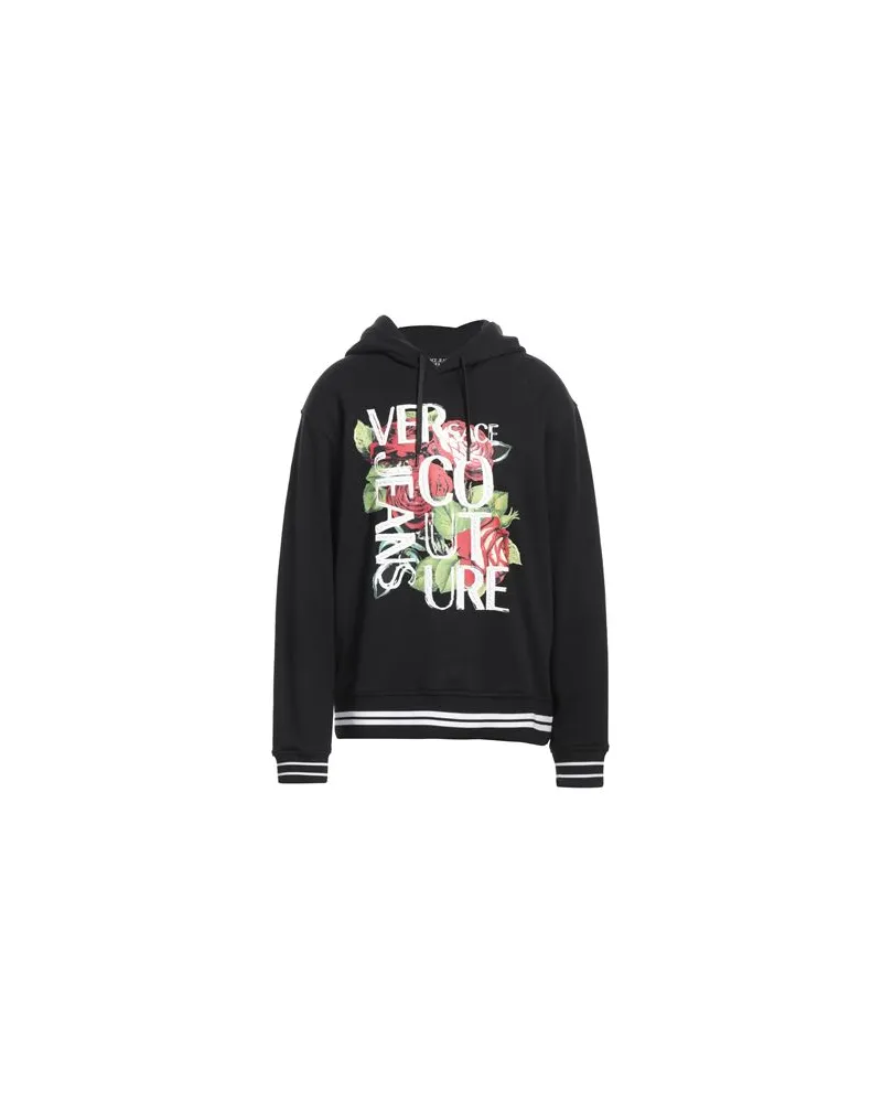 Versace Jeans TOPS - Sweatshirtsauf YOOX.COM Schwarz