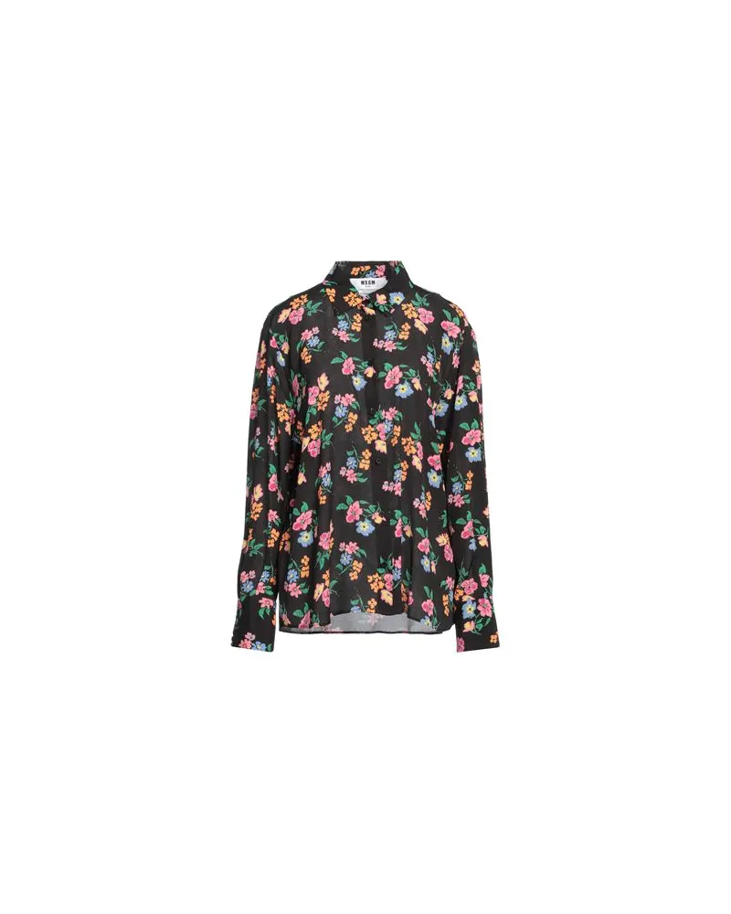 MSGM TOPS - Hemdenauf YOOX.COM Schwarz