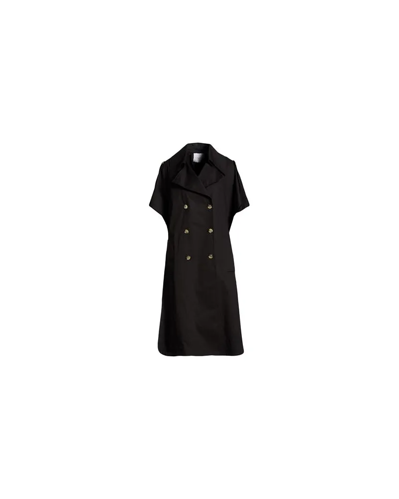 Gaëlle Bonheur JACKEN & MÄNTEL - Capesauf YOOX.COM Schwarz