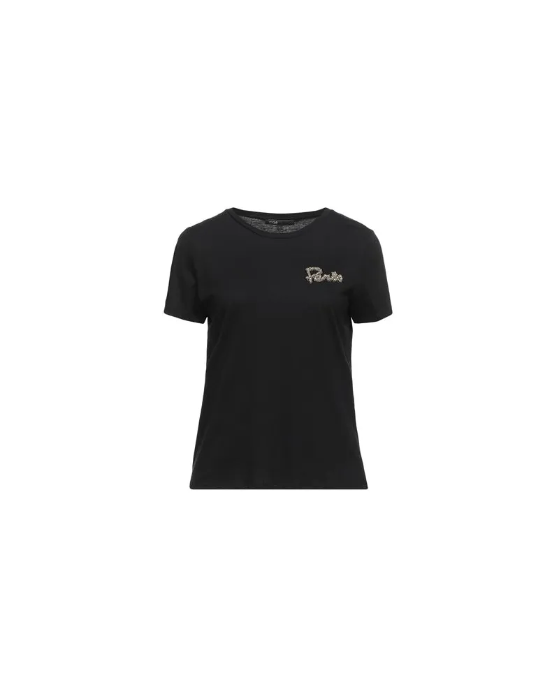 Maje TOPS - T-shirtsauf YOOX.COM Schwarz