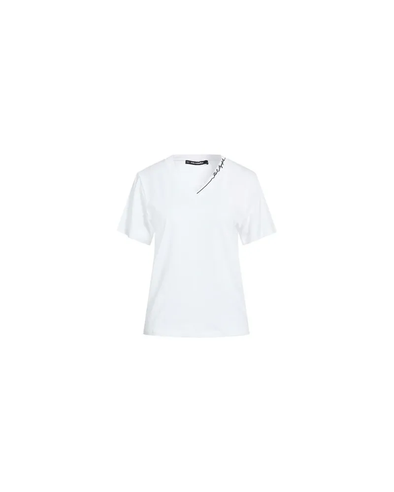 Karl Lagerfeld TOPS - T-shirtsauf YOOX.COM Weiß
