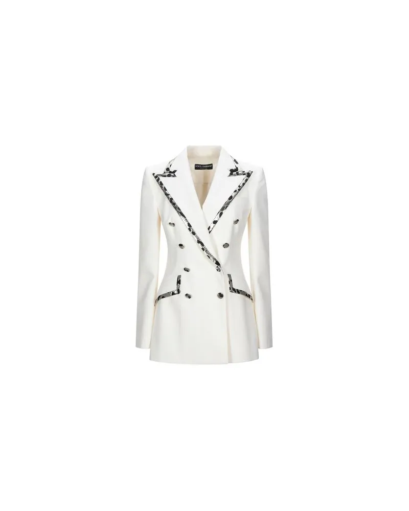 Dolce & Gabbana ANZÜGE und CO-ORDS - Blazersauf YOOX.COM Elfenbein