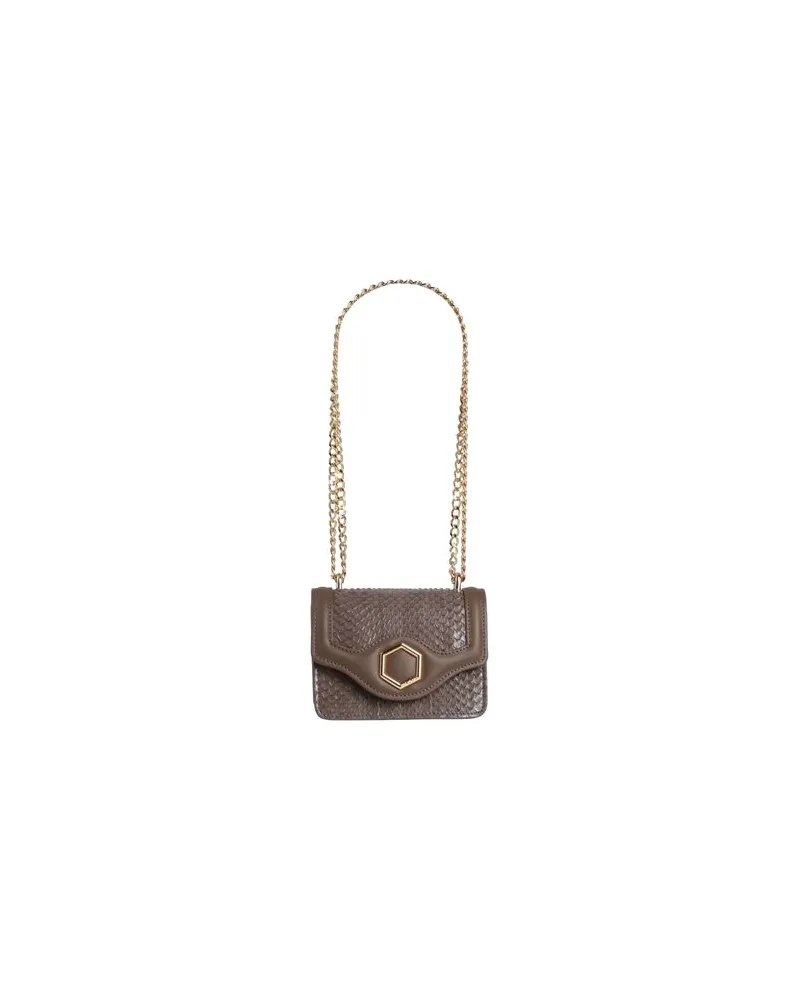 HIBOURAMA TASCHEN - Schultertaschenauf YOOX.COM Khaki