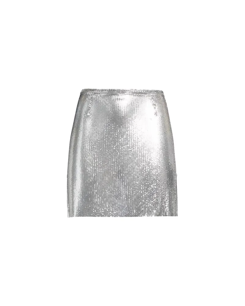 Paco Rabanne HOSEN & RÖCKE - Miniröckeauf YOOX.COM Silber