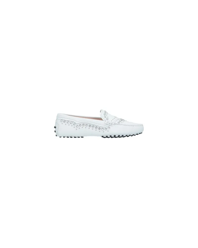 TOD'S SCHUHE - Mokassinsauf YOOX.COM Weiß