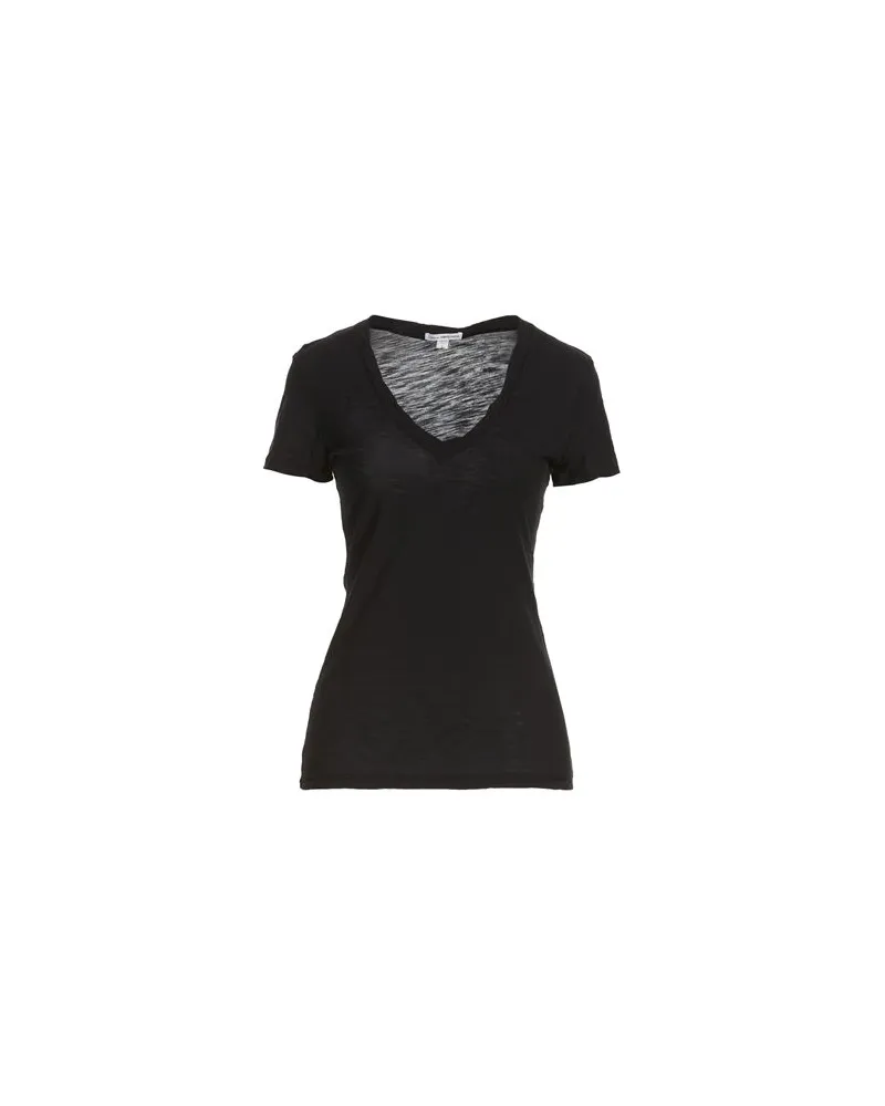 James Perse TOPS - T-shirtsauf YOOX.COM Schwarz