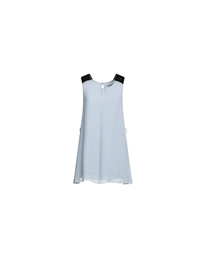 KORALLINE KLEIDER - Mini-Kleiderauf YOOX.COM Himmelblau