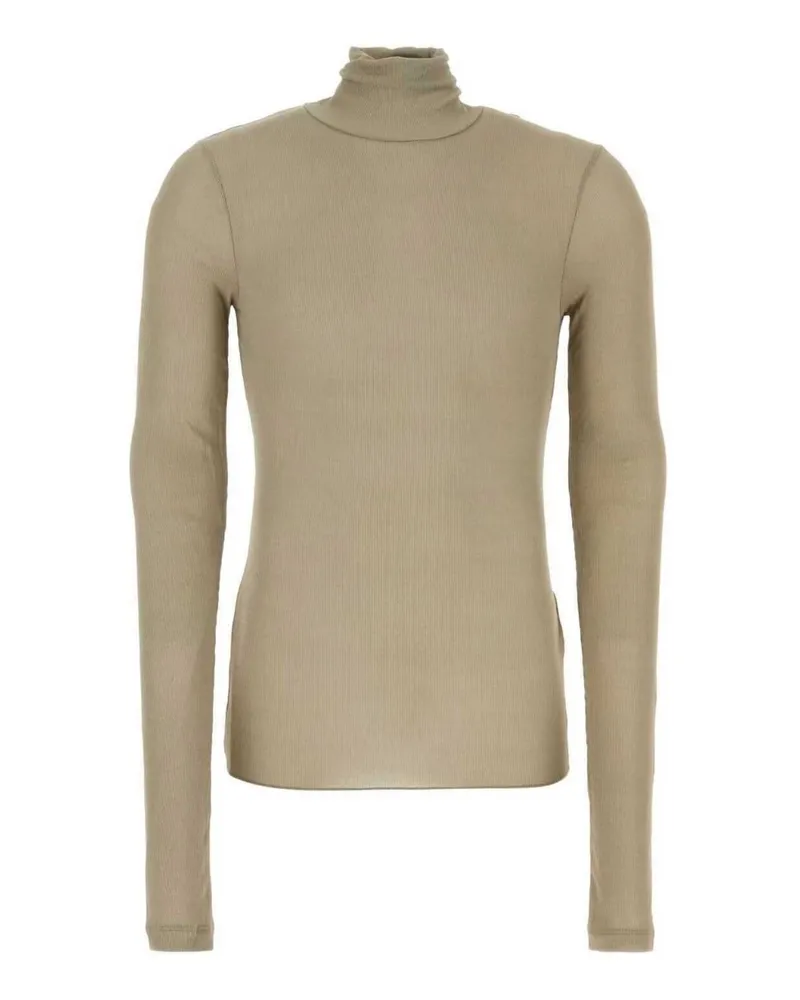 AMI Paris Rollkragenpullover Beige