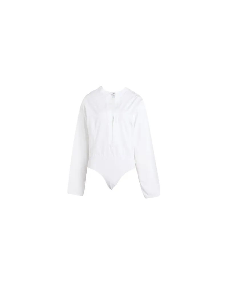 Alaïa TOPS - Bodysuitsauf YOOX.COM Weiß