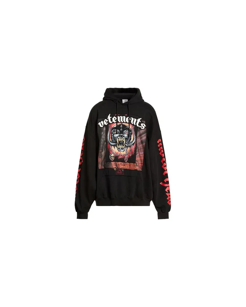 VETEMENTS TOPS - Sweatshirtsauf YOOX.COM Schwarz