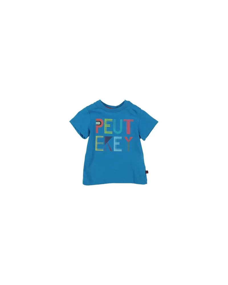 Peuterey TOPS - T-shirtsauf YOOX.COM Blau