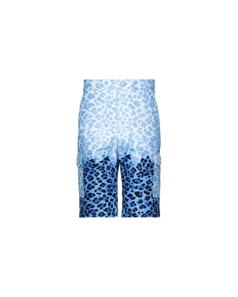 MSGM HOSEN & RÖCKE - Shorts & Bermudashortsauf YOOX.COM Azurblau