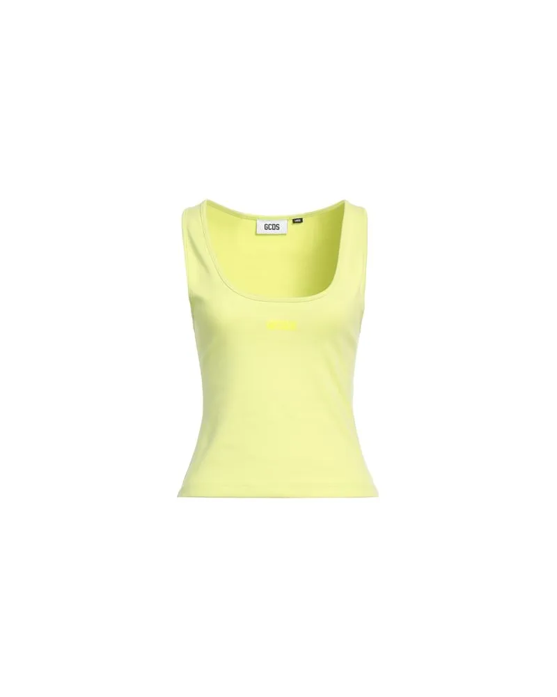 GCDS TOPS - Tank Topsauf YOOX.COM Limettengrün