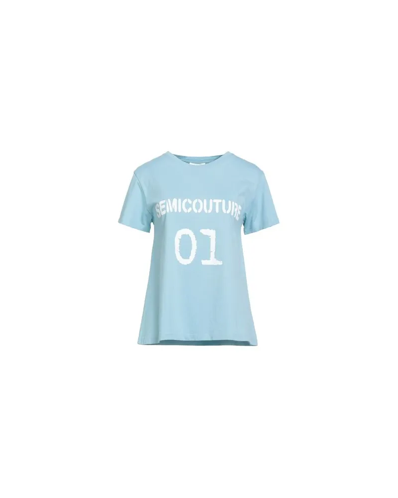 Semicouture TOPS - T-shirtsauf YOOX.COM Himmelblau