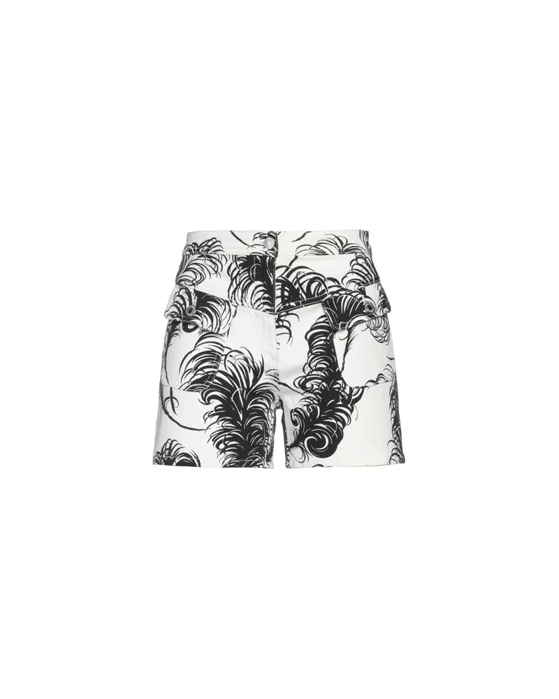 Moschino HOSEN & RÖCKE - Jeansshortsauf YOOX.COM Weiß