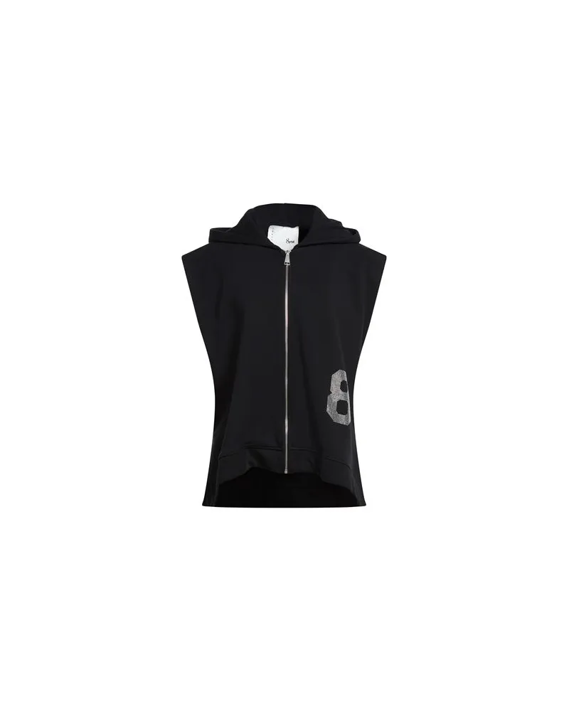 8PM CONSCIOUS - TOPS - Sweatshirtsauf YOOX.COM Schwarz