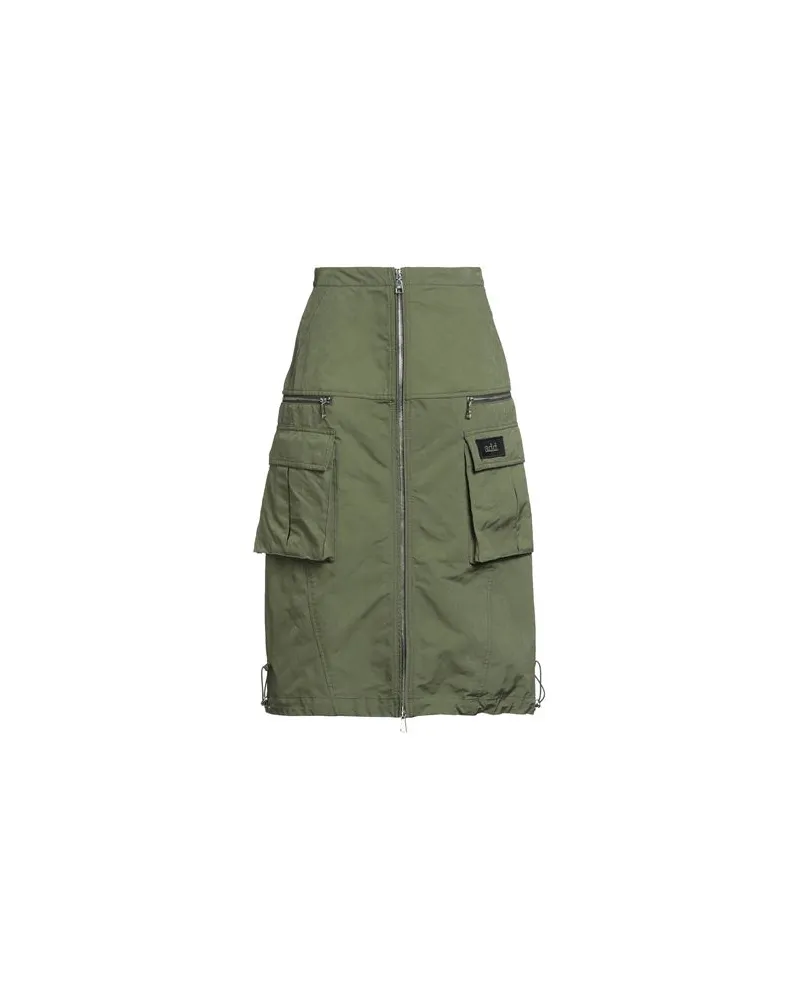 ADD HOSEN & RÖCKE - Midi-Röckeauf YOOX.COM Militärgrün