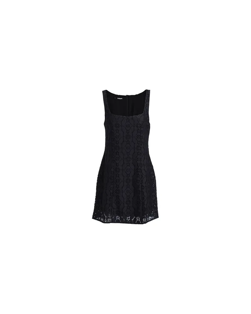 Desigual KLEIDER - Mini-Kleiderauf YOOX.COM Schwarz