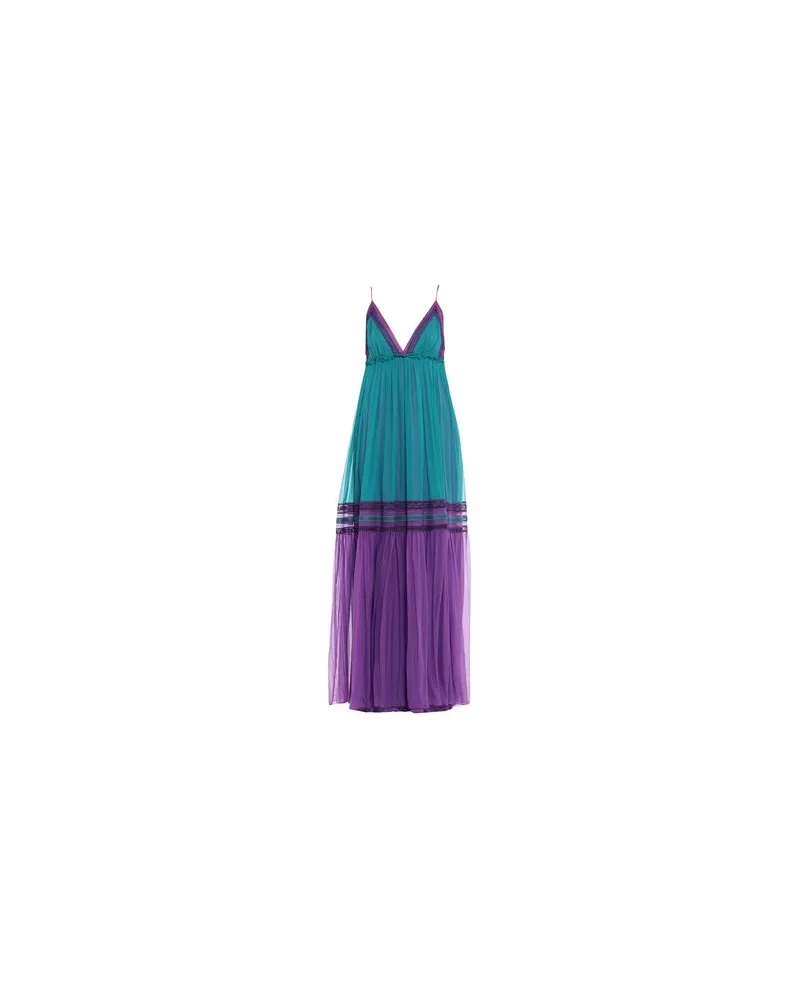 Alberta Ferretti KLEIDER - Maxi-Kleiderauf YOOX.COM Tūrkis