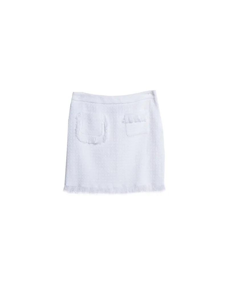 Moschino HOSEN & RÖCKE - Miniröckeauf YOOX.COM Weiß