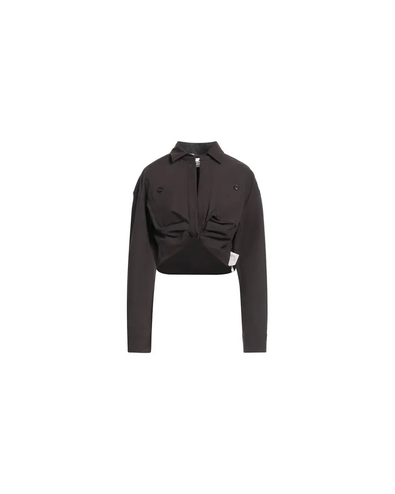 OFF-WHITE TOPS - Topsauf YOOX.COM Dunkelbraun