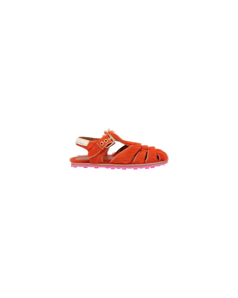 Marni SCHUHE - Sandalenauf YOOX.COM Orange