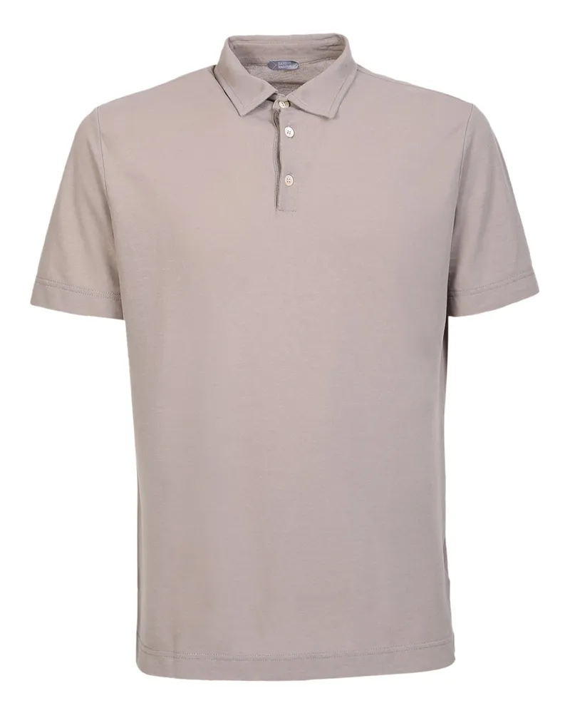 Zanone Poloshirt Beige