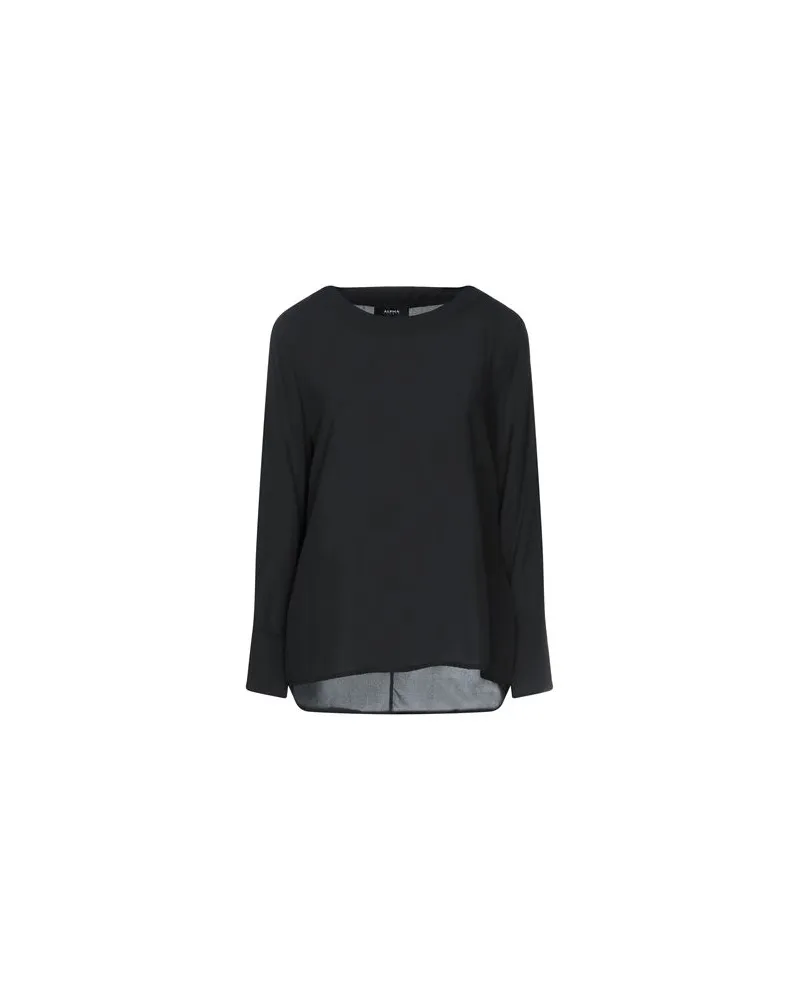 Alpha Studio TOPS - Topsauf YOOX.COM Schwarz