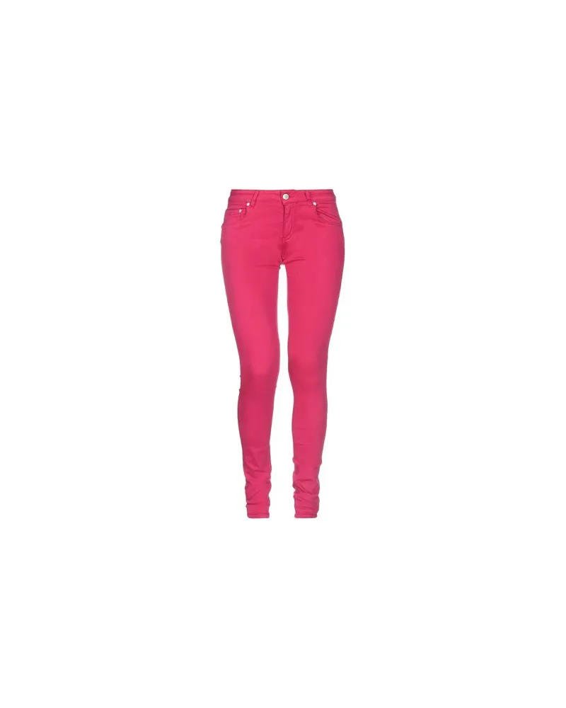 Dondup HOSEN & RÖCKE - Jeanshosenauf YOOX.COM Fuchsia