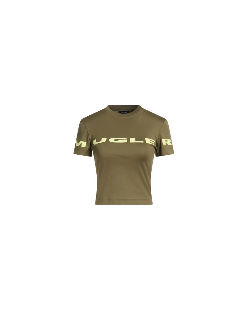 Thierry Mugler TOPS - T-shirtsauf YOOX.COM Militärgrün