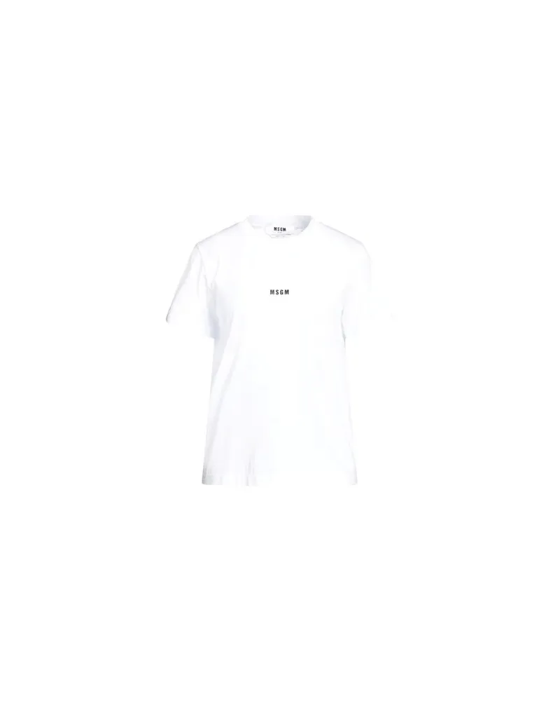 MSGM TOPS - T-shirtsauf YOOX.COM Weiß