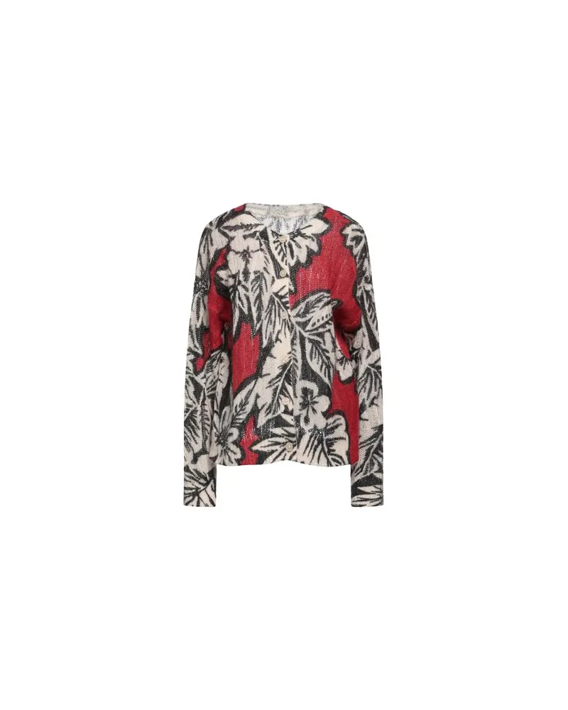 Twin-Set STRICKWAREN - Strickjackenauf YOOX.COM Rot